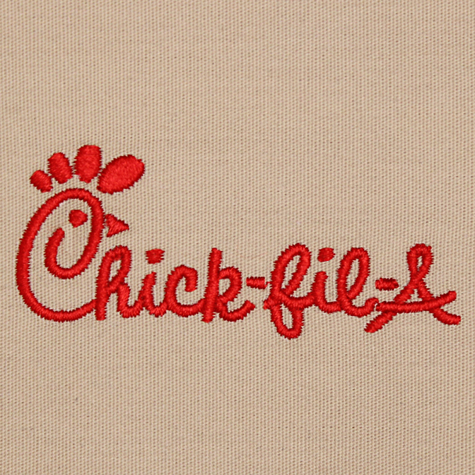 Custom Embroidery for Chick-fil-A by Wholesale Hats