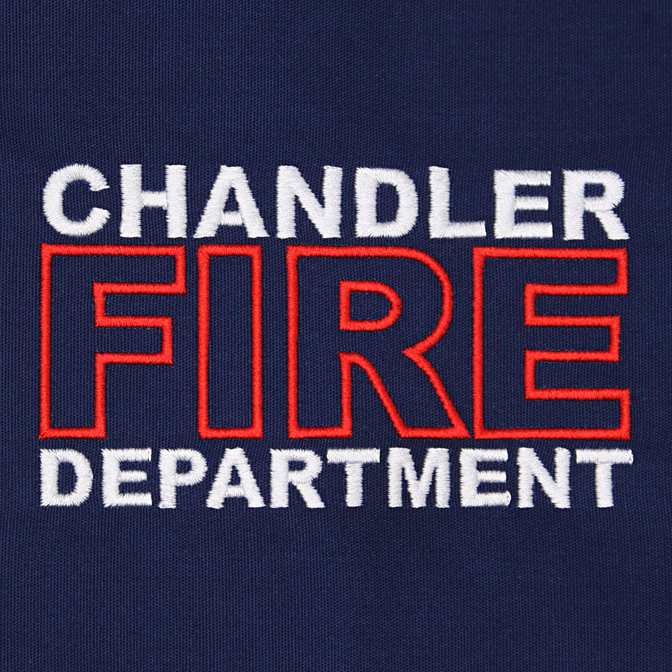 Custom Embroidery for Chandler Fire Department by Wholesale Hats