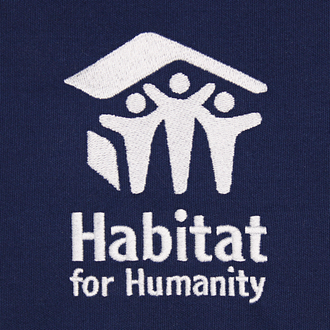 Custom Embroidery for Habitat for Humanity by Wholesale Hats
