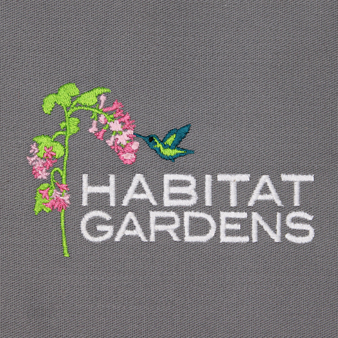 Custom Embroidery for Habitat Gardens by Wholesale Hats
